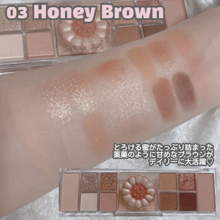 オールテイクムードライクパレット/PERIPERA/アイシャドウパレットを使ったクチコミ(4枚目)