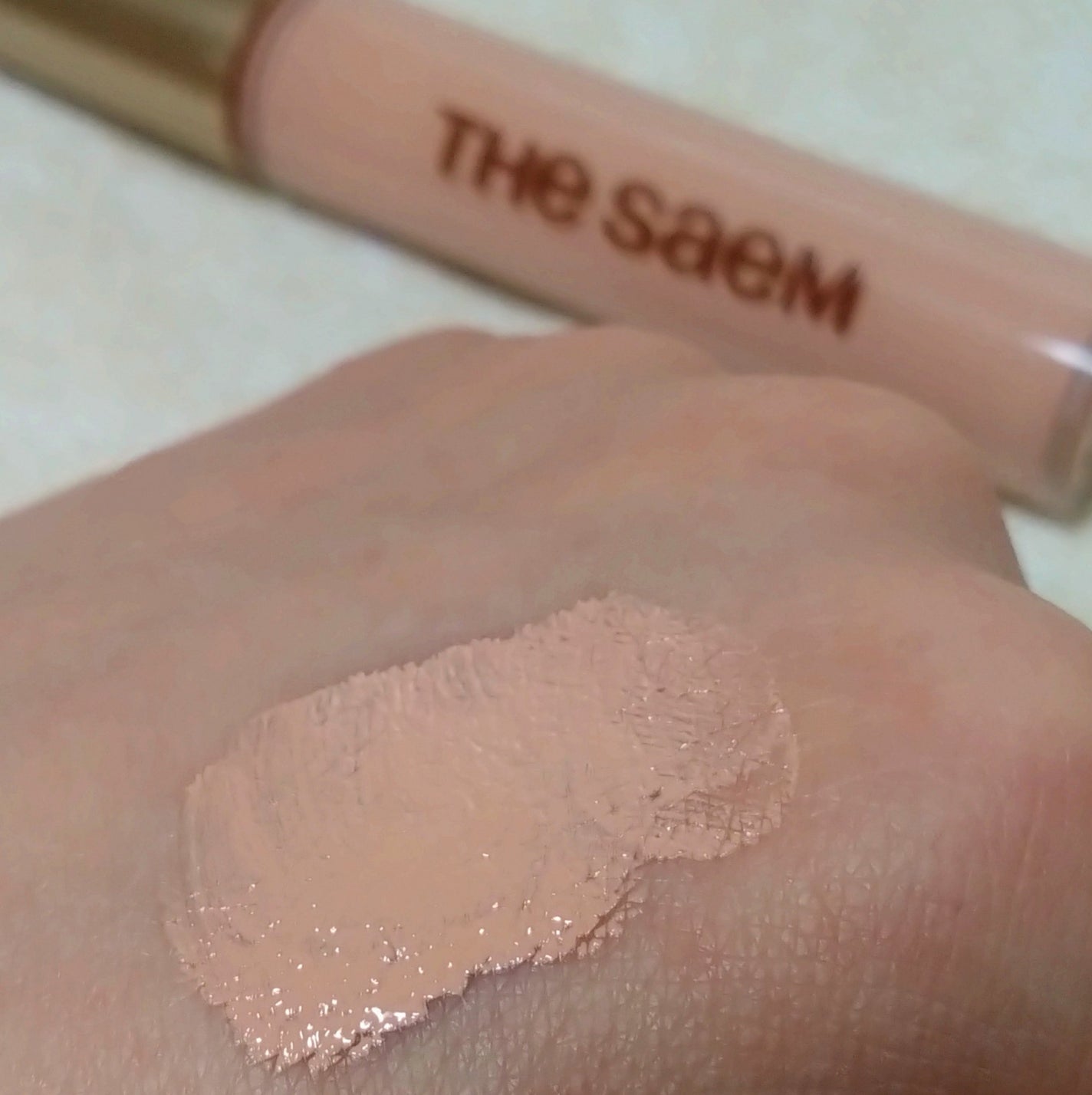 カバーパーフェクション チップコンシーラー/the SAEM/リキッドコンシーラーを使ったクチコミ(6枚目)