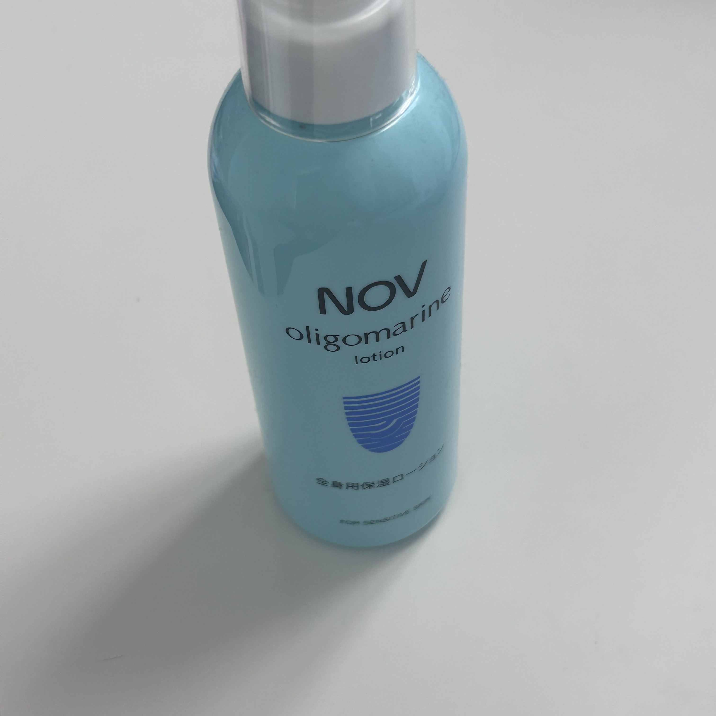 NOV オリゴマリン ローションのクチコミ「お風呂上がりにささっと保湿できる優れ物！
面倒くさくないし時間がかからないから私にとって必需品.....」（1枚目）