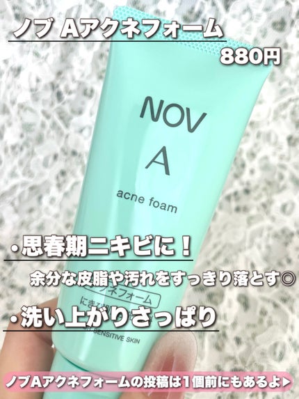 A アクネフォーム/NOV/洗顔フォームを使ったクチコミ(3枚目)