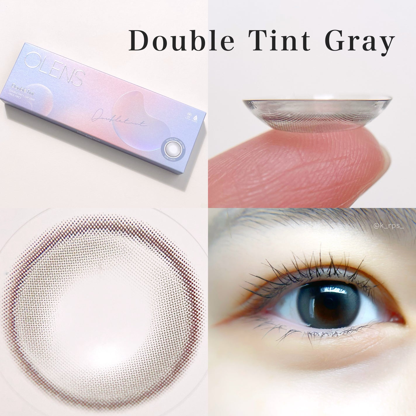 Double Tint 1day/OLENS/カラーコンタクトレンズを使ったクチコミ(6枚目)