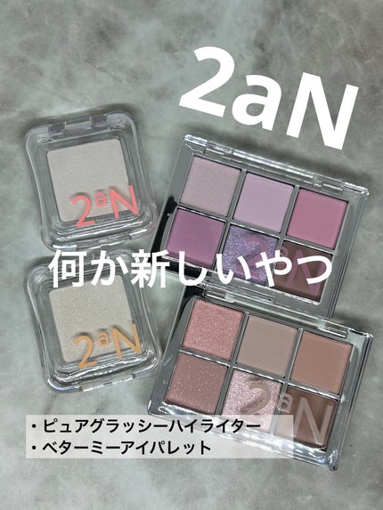 ピュアグラッシュ ハイライター/2aN/パウダーハイライトを使ったクチコミ(1枚目)