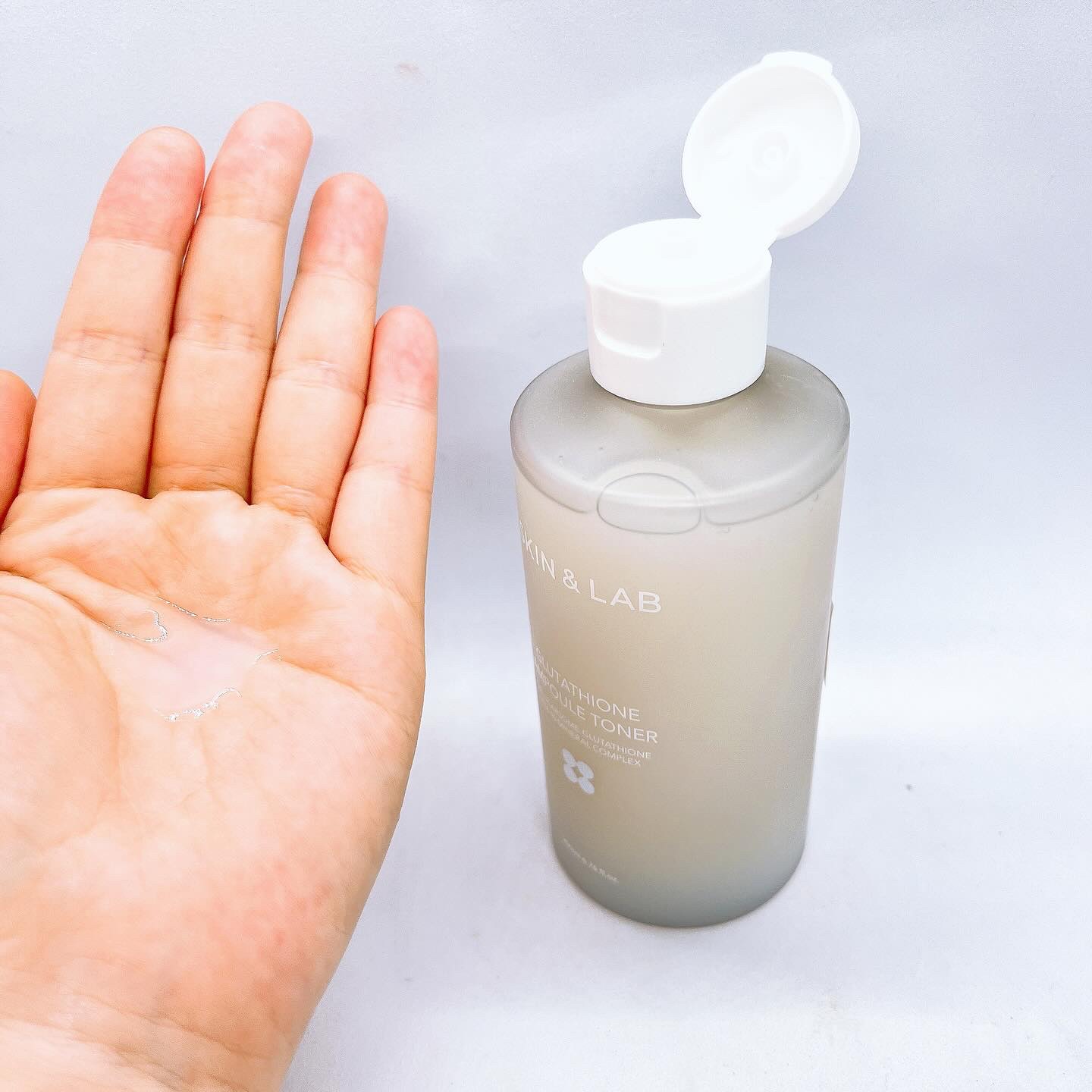 グルタチオンアンプルトナー/SKIN&LAB/化粧水を使ったクチコミ（3枚目）