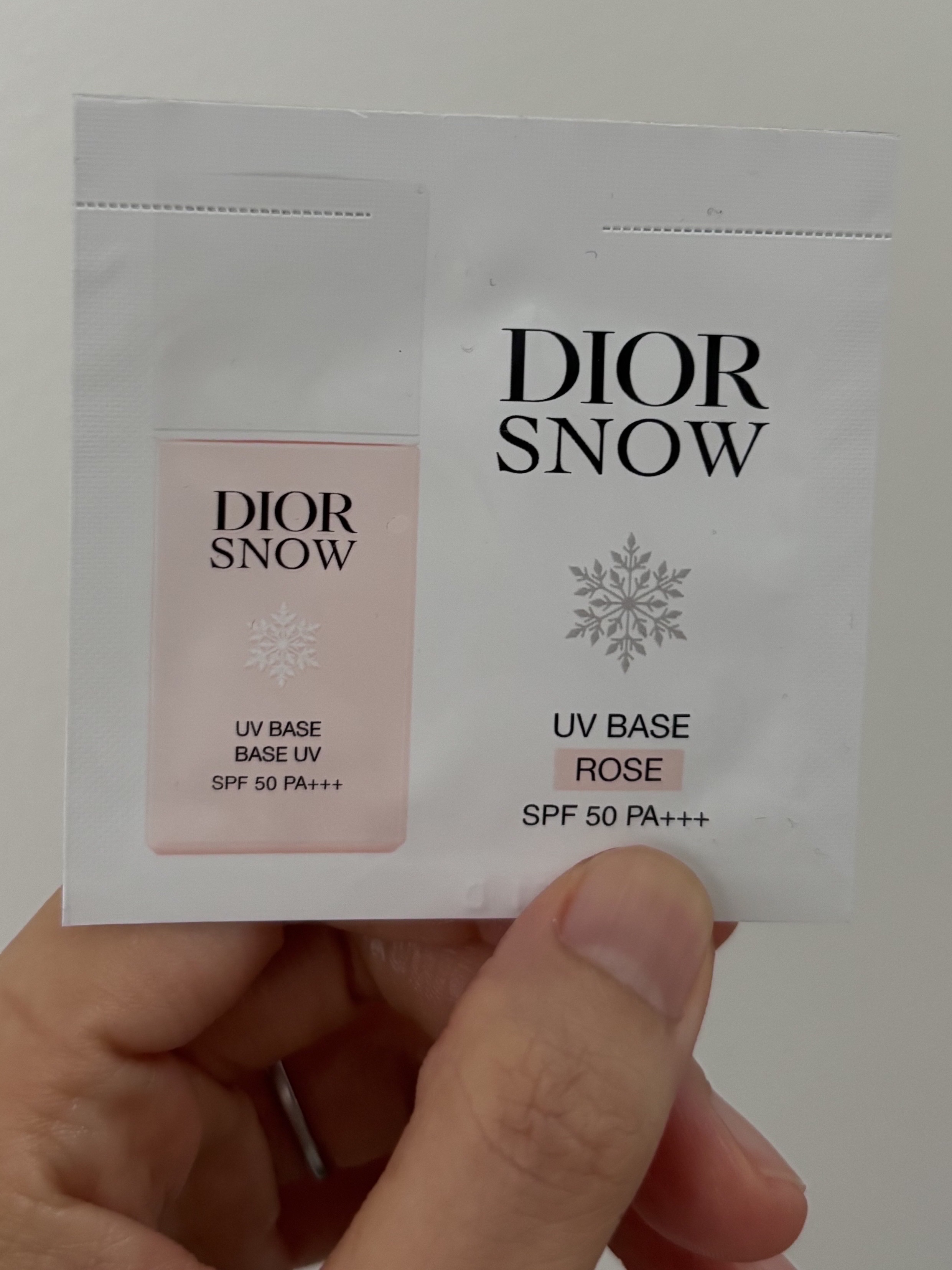 ディオール スノー UV ベース SPF50/ PA+++/Dior/ベースメイクを使ったクチコミ（1枚目）