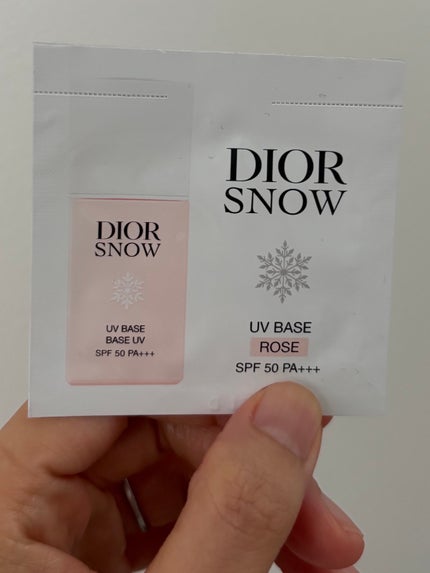 ディオール スノー UV ベース SPF50/ PA+++/Dior/ベースメイクを使ったクチコミ(1枚目)