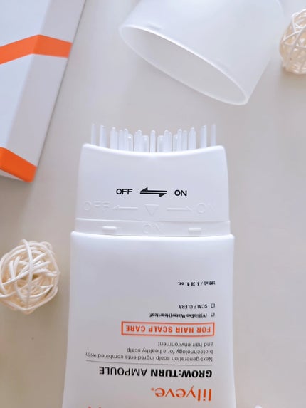 グローターンヘアアンプル/リリーイブ/頭皮ローションを使ったクチコミ(3枚目)