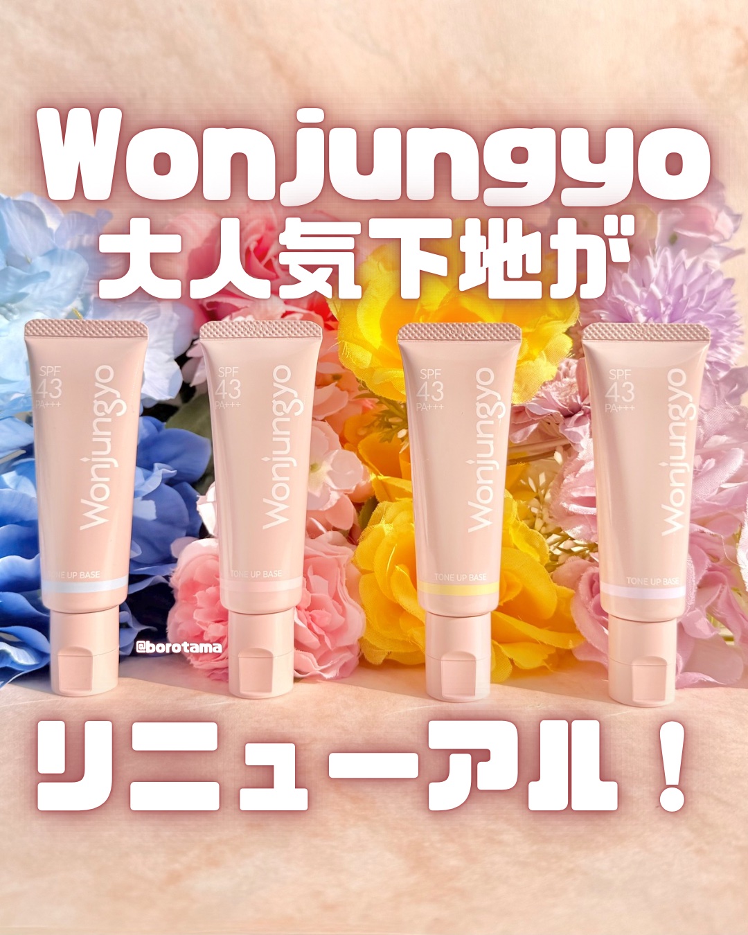 ウォンジョンヨ トーンアップベース N/Wonjungyo/化粧下地を使ったクチコミ（1枚目）