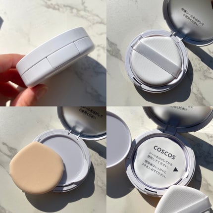 COSCOS UHDフルカバレッジクッション532(ナチュラルベージュ)/COSCOS/クッションファンデーションを使ったクチコミ(5枚目)