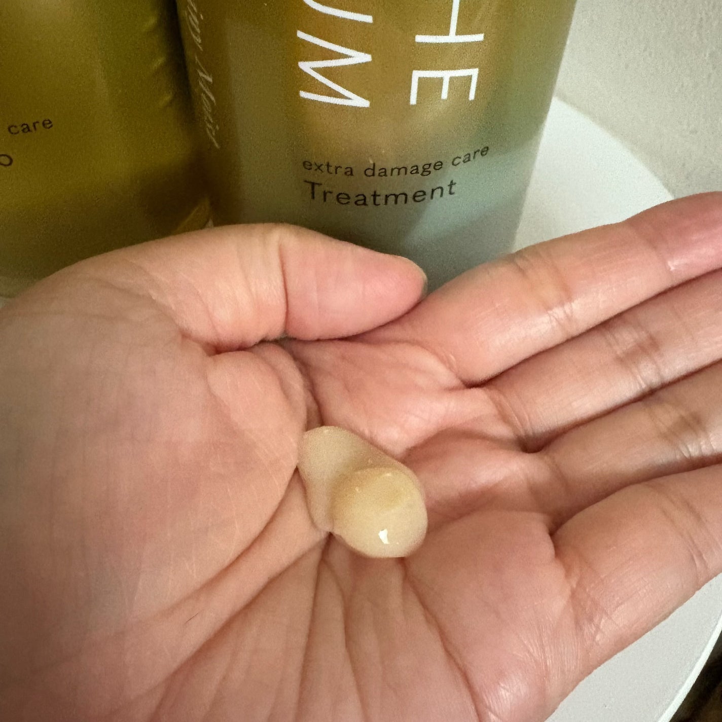 THE PREMIUM エクストラダメージケアシャンプー/トリートメント(シャイニーモイスト)/いち髪/市販シャンプーを使ったクチコミ(3枚目)