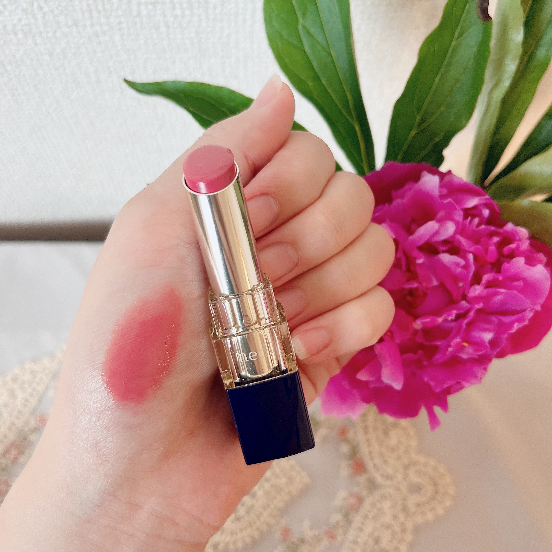 media ブライトアップルージュのクチコミ「メディア  
ブライトアップ ルージュ
BE-01

もはやデパコス越えとも思えるメディアのリ.....」（2枚目）