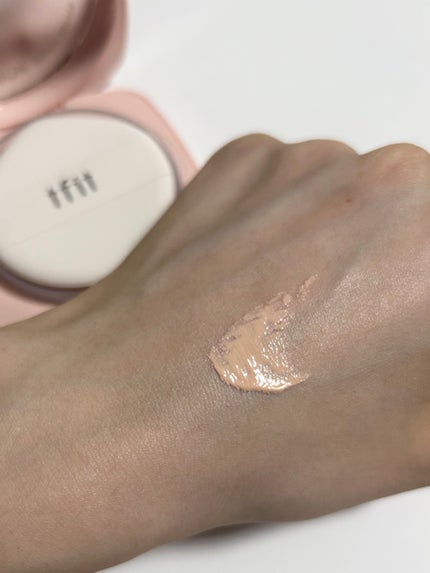 ベースフィットトーンアップサンクッション/TFIT/クッションファンデーションを使ったクチコミ(4枚目)