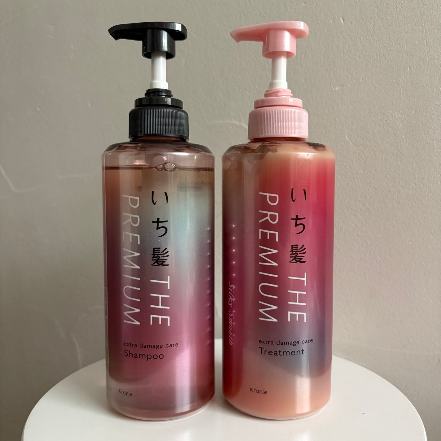 THE PREMIUM エクストラダメージケアシャンプー/トリートメント(シルキースムース)/いち髪/市販シャンプーを使ったクチコミ(1枚目)