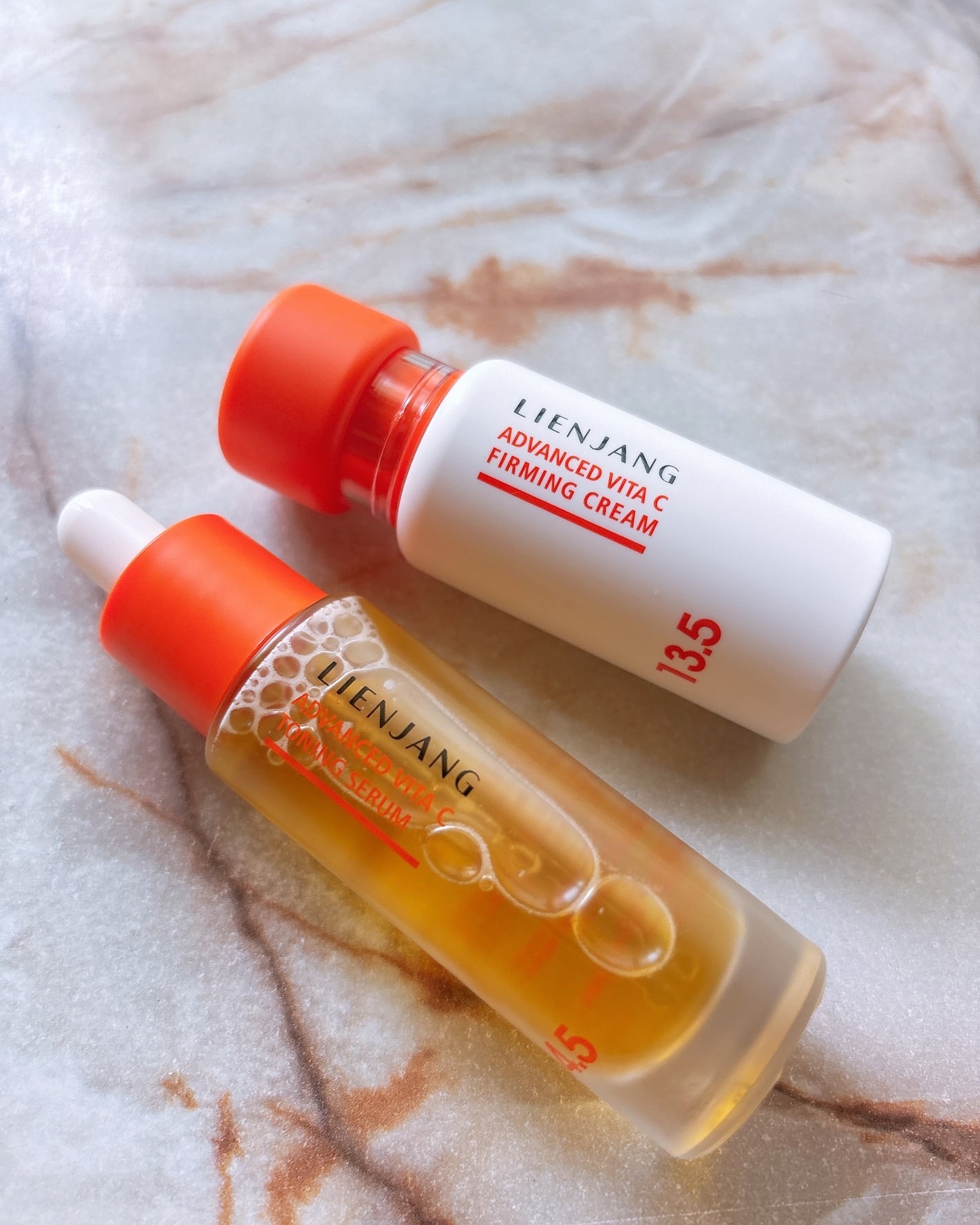 アドバンスド ビタC ファーミングクリーム 13.5/リエンジャン/フェイスクリームを使ったクチコミ(5枚目)