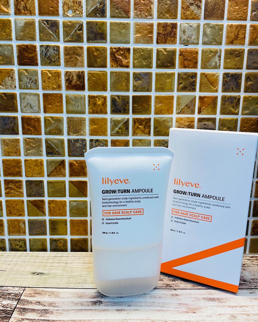 グローターンヘアアンプル/リリーイブ/頭皮ローションを使ったクチコミ（1枚目）