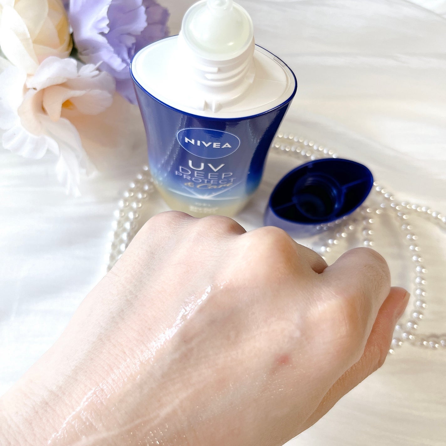 ニベアUV ディープ プロテクト&ケア ジェル/ニベア/日焼け止めジェルを使ったクチコミ(4枚目)