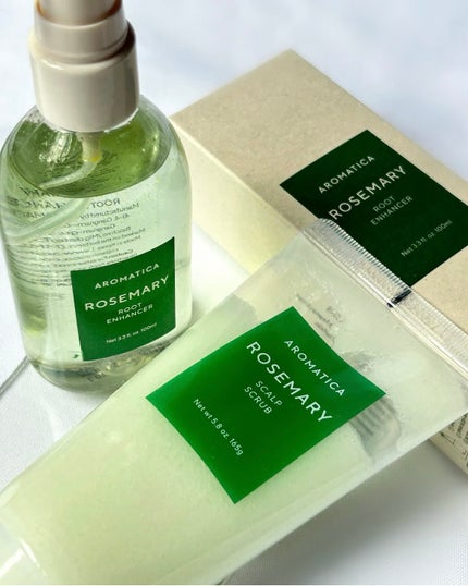 ローズマリー スカルプ スクラブ/AROMATICA/ヘッドスクラブを使ったクチコミ(5枚目)