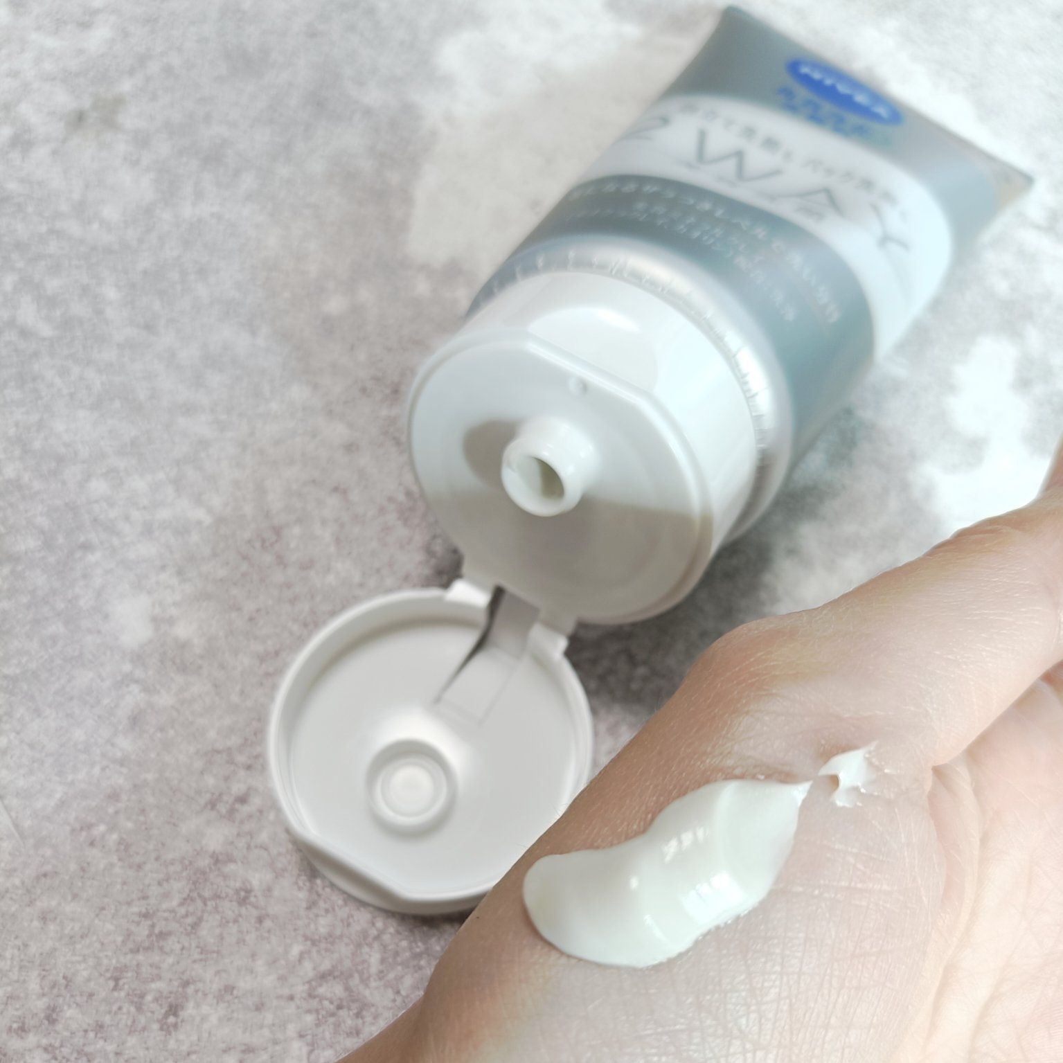 ニベア２ＷＡＹ美容洗顔/ニベア/洗顔フォームを使ったクチコミ（3枚目）