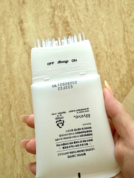 グローターンヘアアンプル/リリーイブ/頭皮ローションを使ったクチコミ(3枚目)