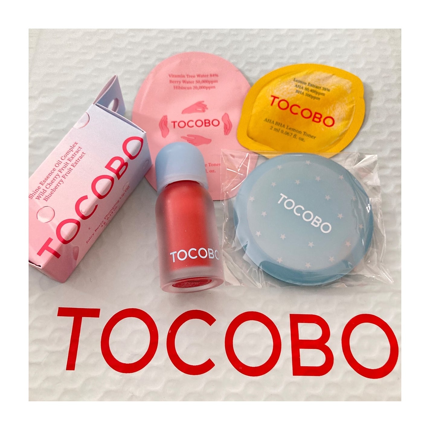 ジューシーベリープランピングリップオイル/TOCOBO/リップグロスを使ったクチコミ(1枚目)