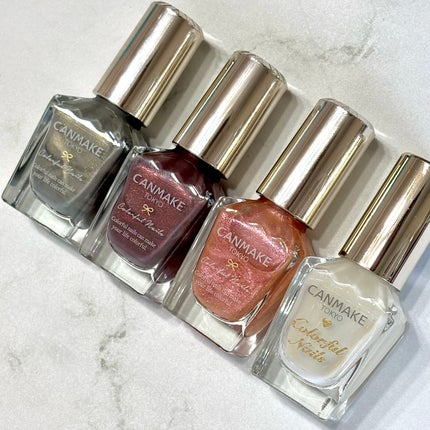 カラフルネイルズ/キャンメイク/マニキュアを使ったクチコミ(4枚目)