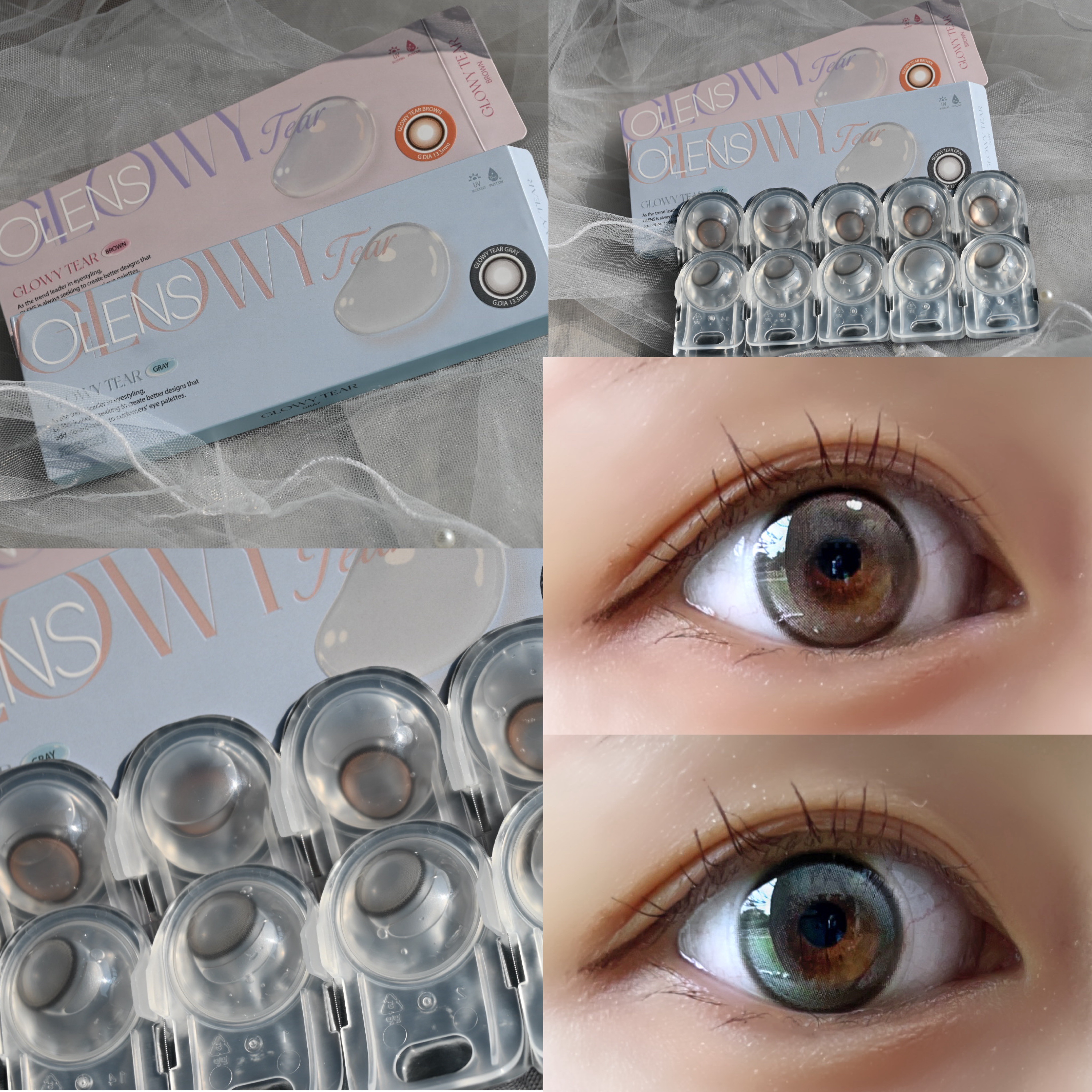 Double Tint 1day/OLENS/カラーコンタクトレンズを使ったクチコミ（3枚目）