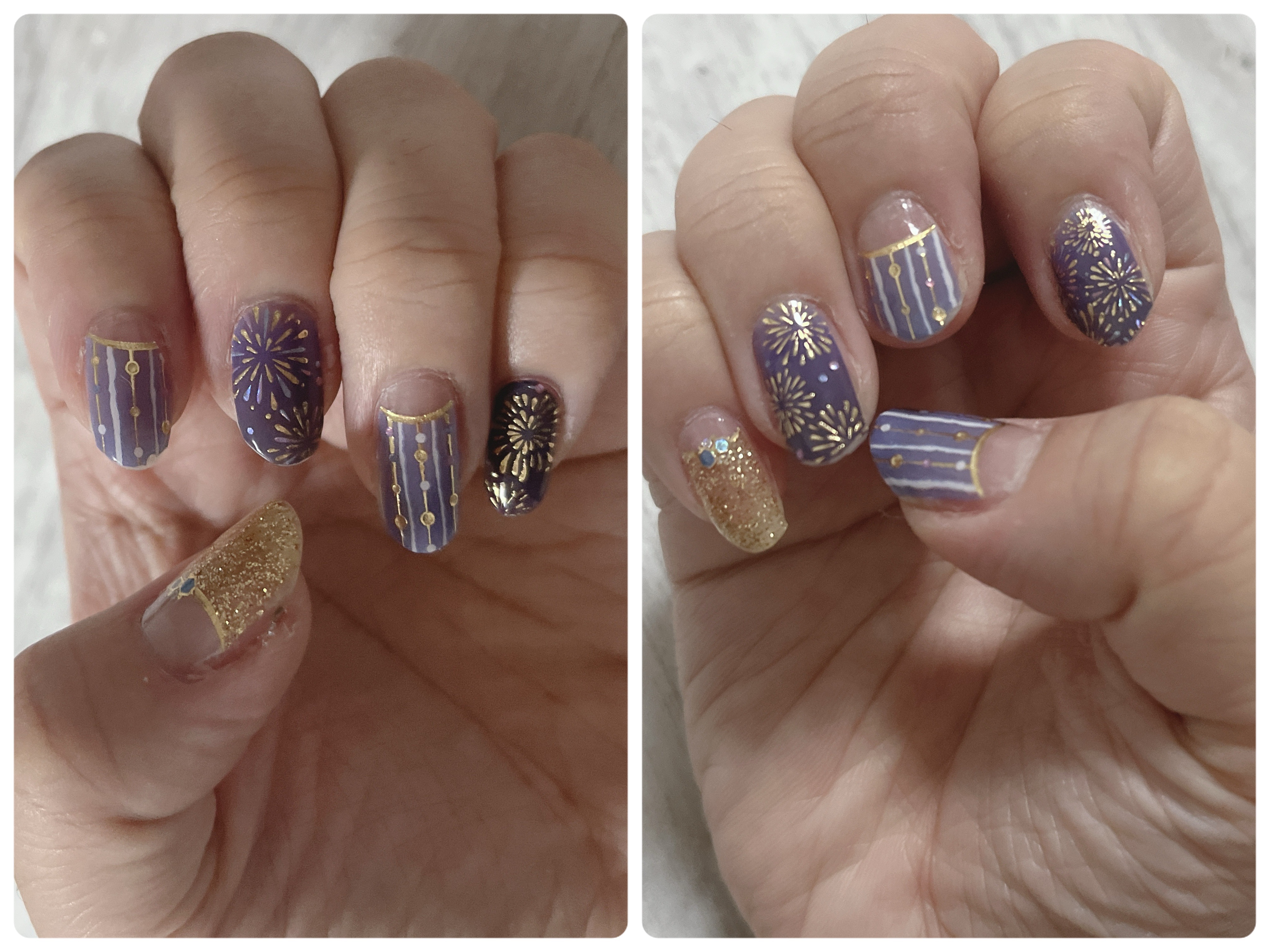 ノンワイプトップコート/セリア/ジェルネイルを使ったクチコミ（1枚目）