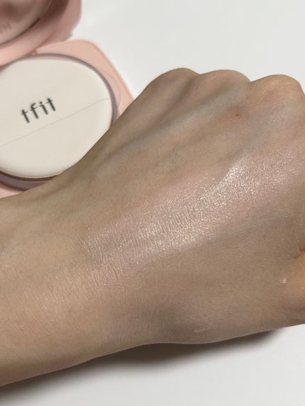 ベースフィットトーンアップサンクッション/TFIT/クッションファンデーションを使ったクチコミ(5枚目)