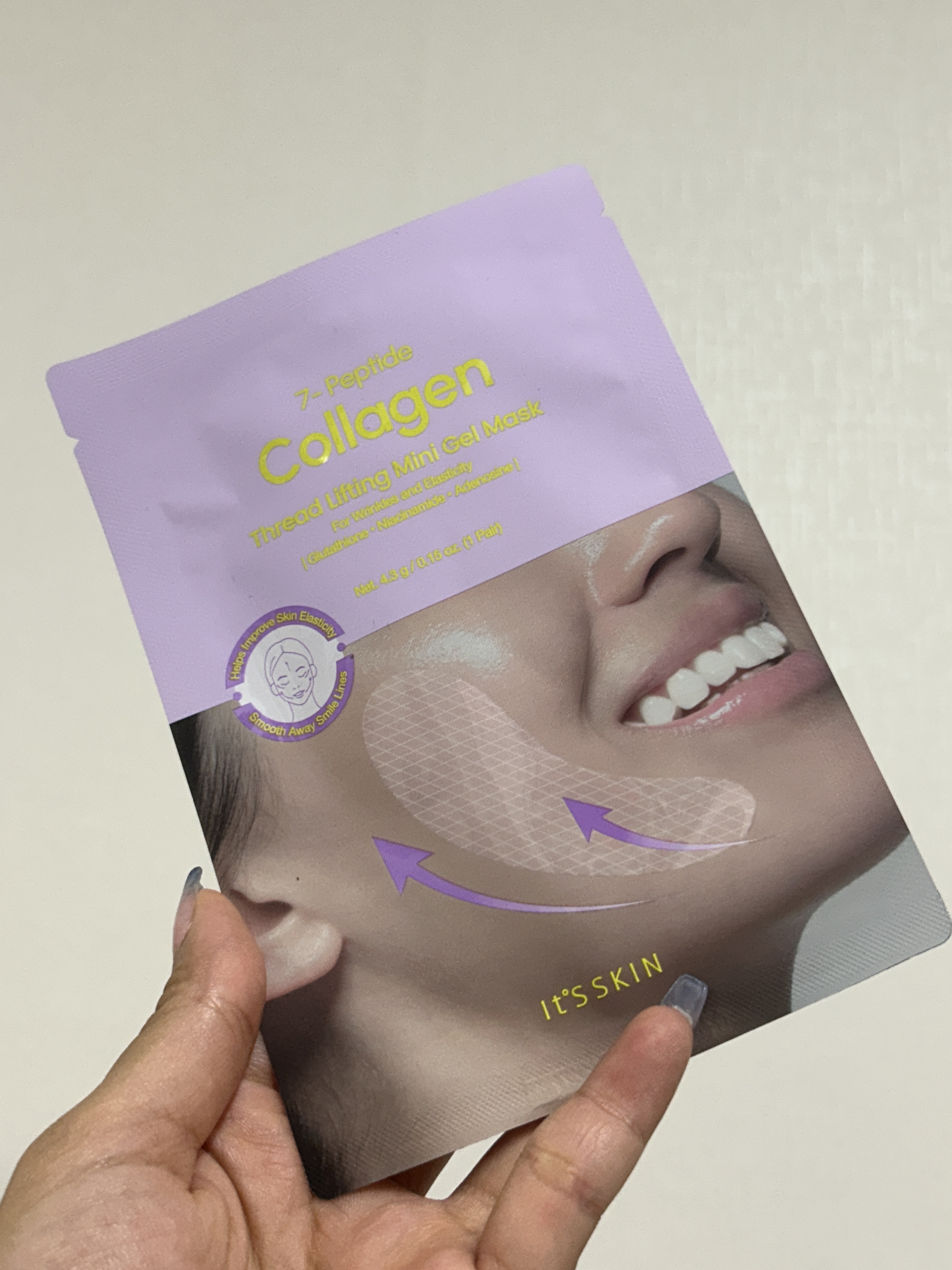 7-ペプチド コラーゲン 糸リフト ミニ ジェルマスク/It's skin/シートマスク・パックを使ったクチコミ（1枚目）