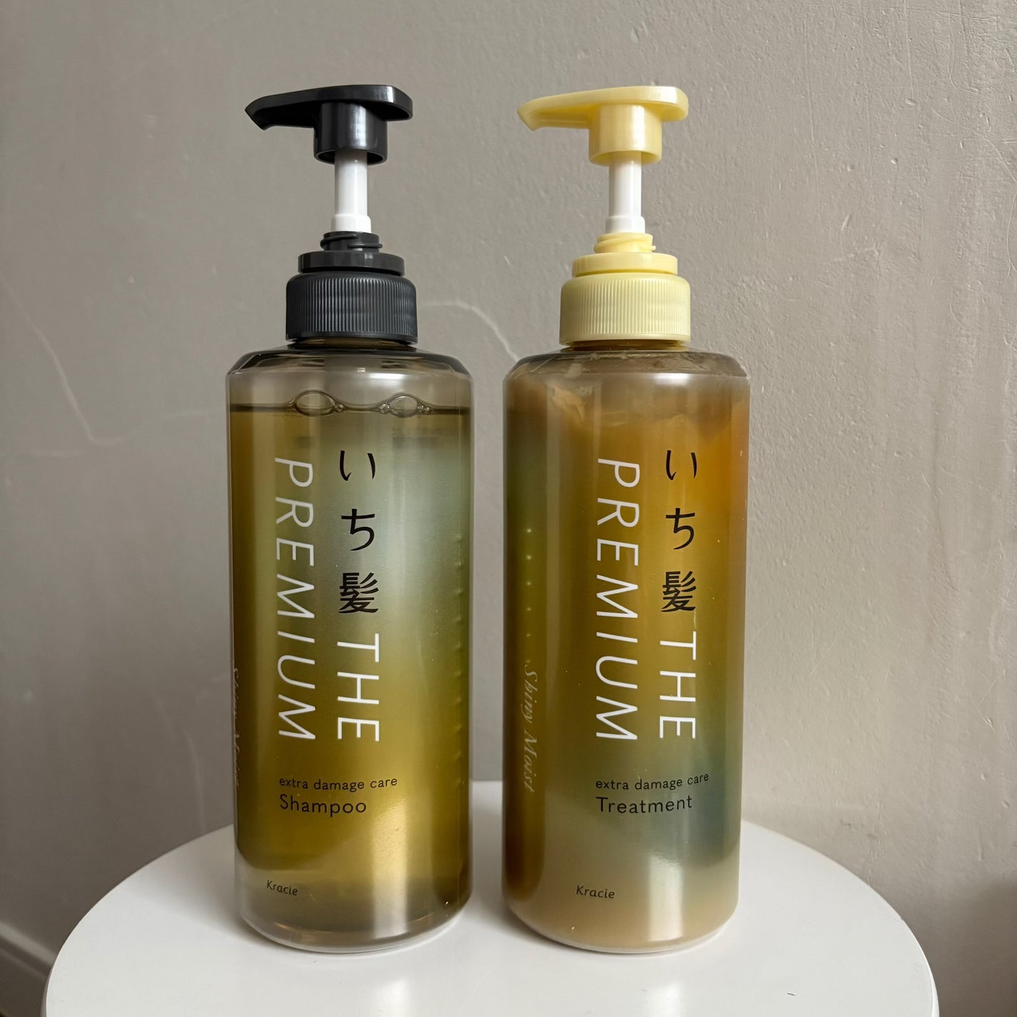 THE PREMIUM エクストラダメージケアシャンプー/トリートメント(シャイニーモイスト)/いち髪/市販シャンプーを使ったクチコミ(1枚目)