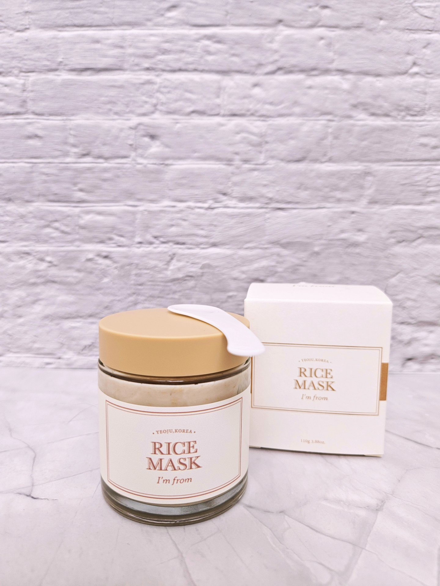 RICE MASK/I'm from/洗い流すパック・マスクを使ったクチコミ（1枚目）