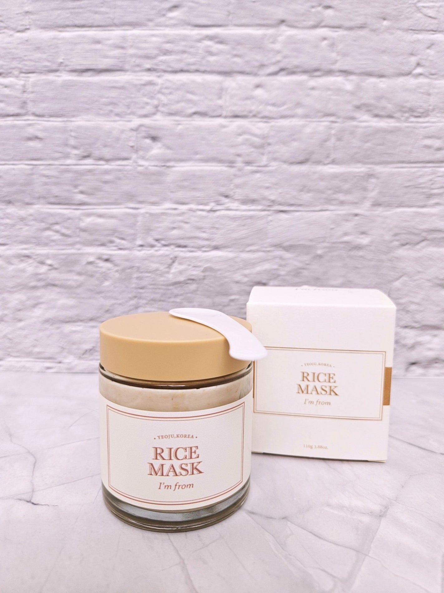 RICE MASK/I'm from/洗い流すパック・マスクを使ったクチコミ(1枚目)
