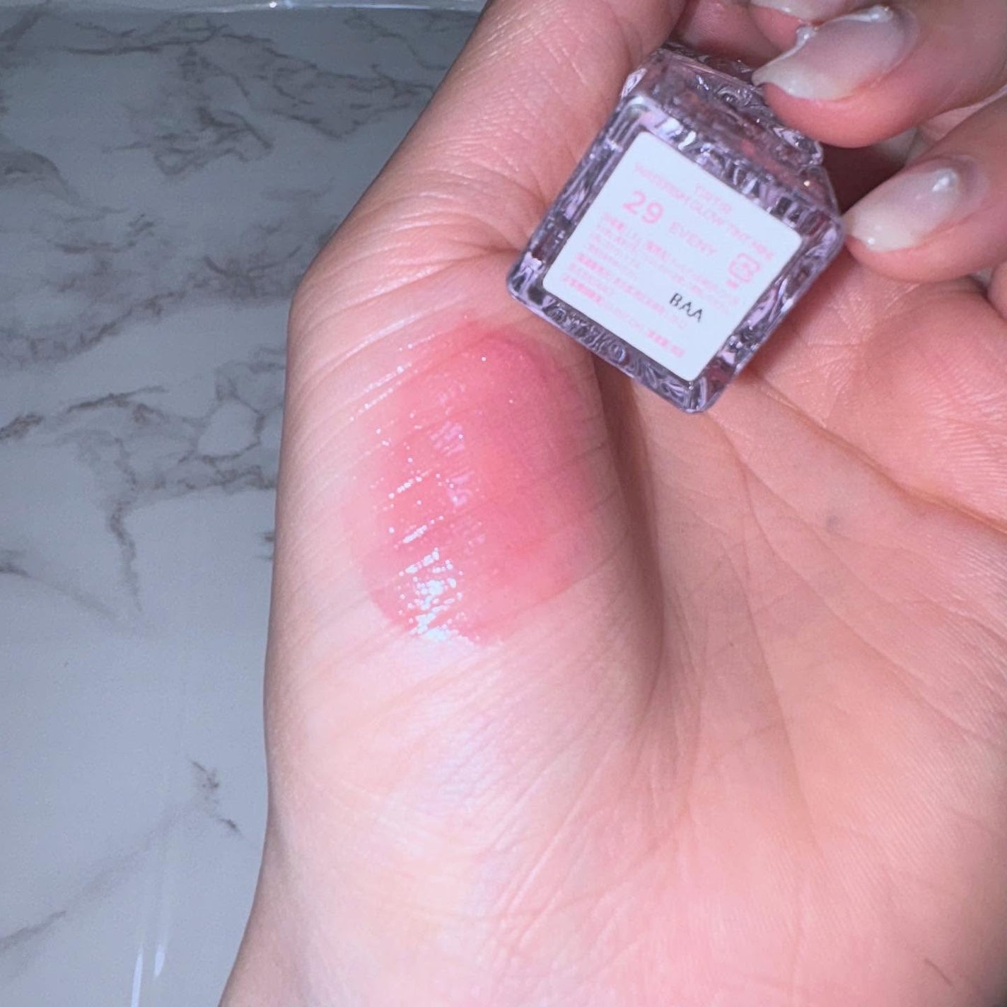 ウォーターリズムグロウティント/TIRTIR(ティルティル)/リップティントを使ったクチコミ(4枚目)