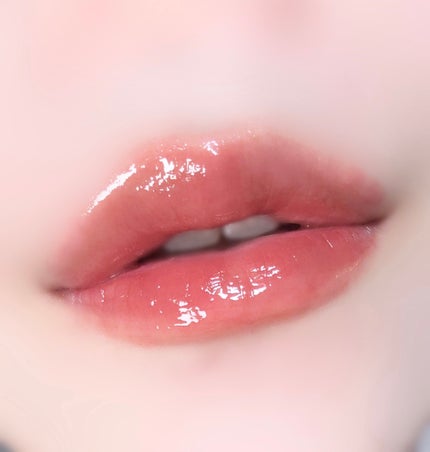 ロウグロウジェルティント R018 レアピーチ(ミニ)/hince/リップティントを使ったクチコミ(1枚目)