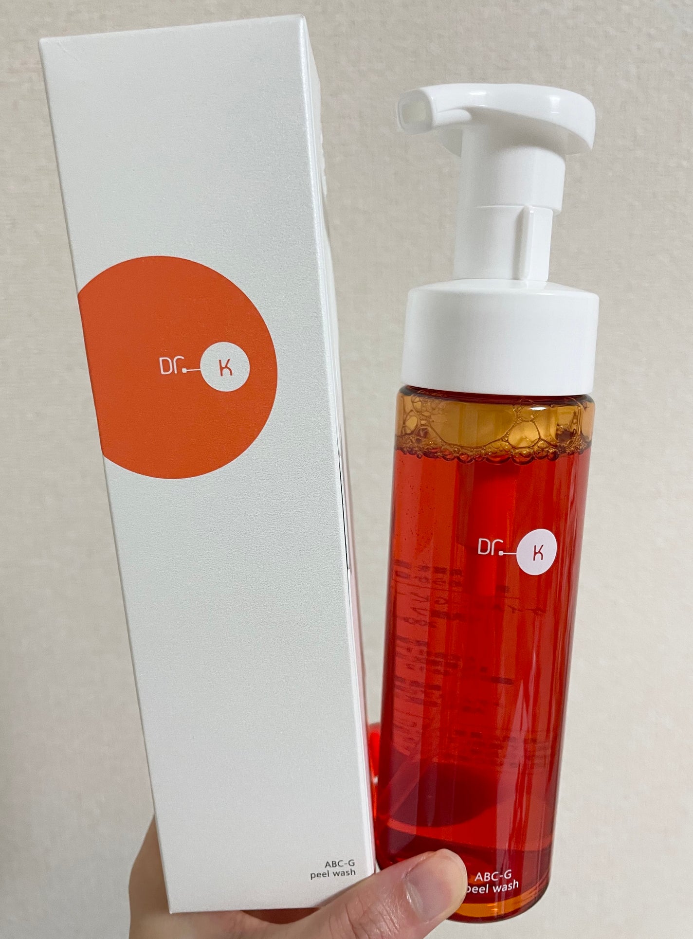 ABC-Gピールウォッシュ/ドクターケイ/泡洗顔を使ったクチコミ(1枚目)