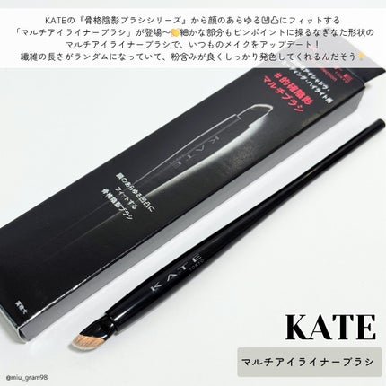 マルチアイライナーブラシ/KATE/メイクブラシを使ったクチコミ(2枚目)