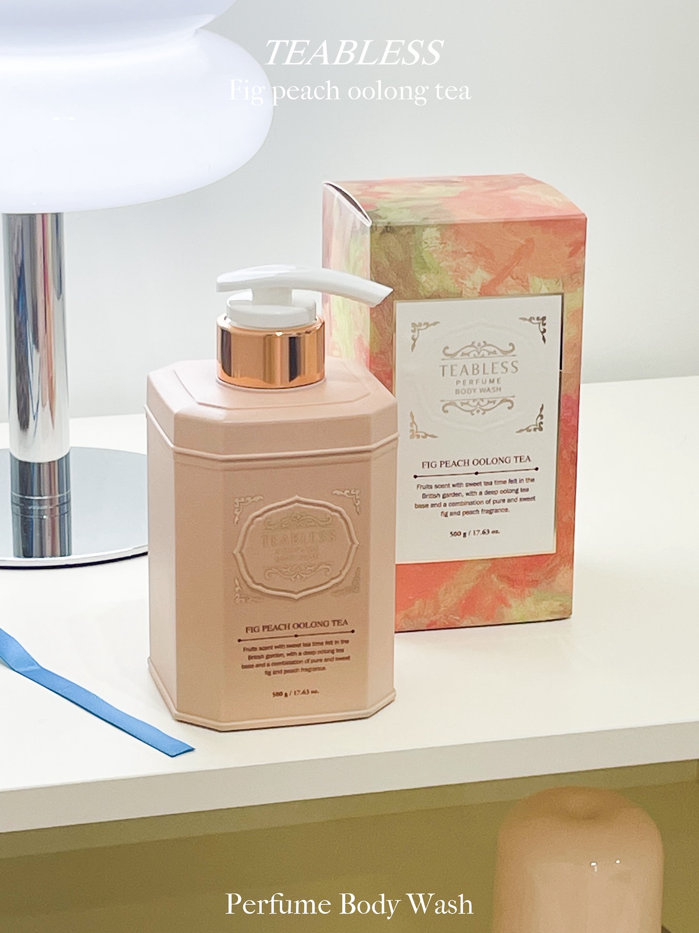 パフュームボディウォッシュ フィグピーチウーロンティー/TEABLESS/ボディソープを使ったクチコミ（1枚目）