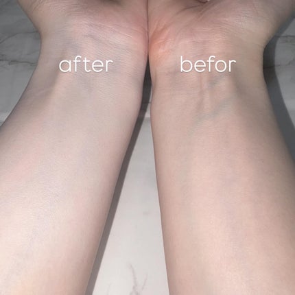 ホワイトニングドレストーンアップクリーム/COSNORI/化粧下地を使ったクチコミ(5枚目)