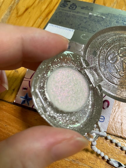 グリッツストーングリッターミニ/fwee/クリームハイライトを使ったクチコミ(2枚目)