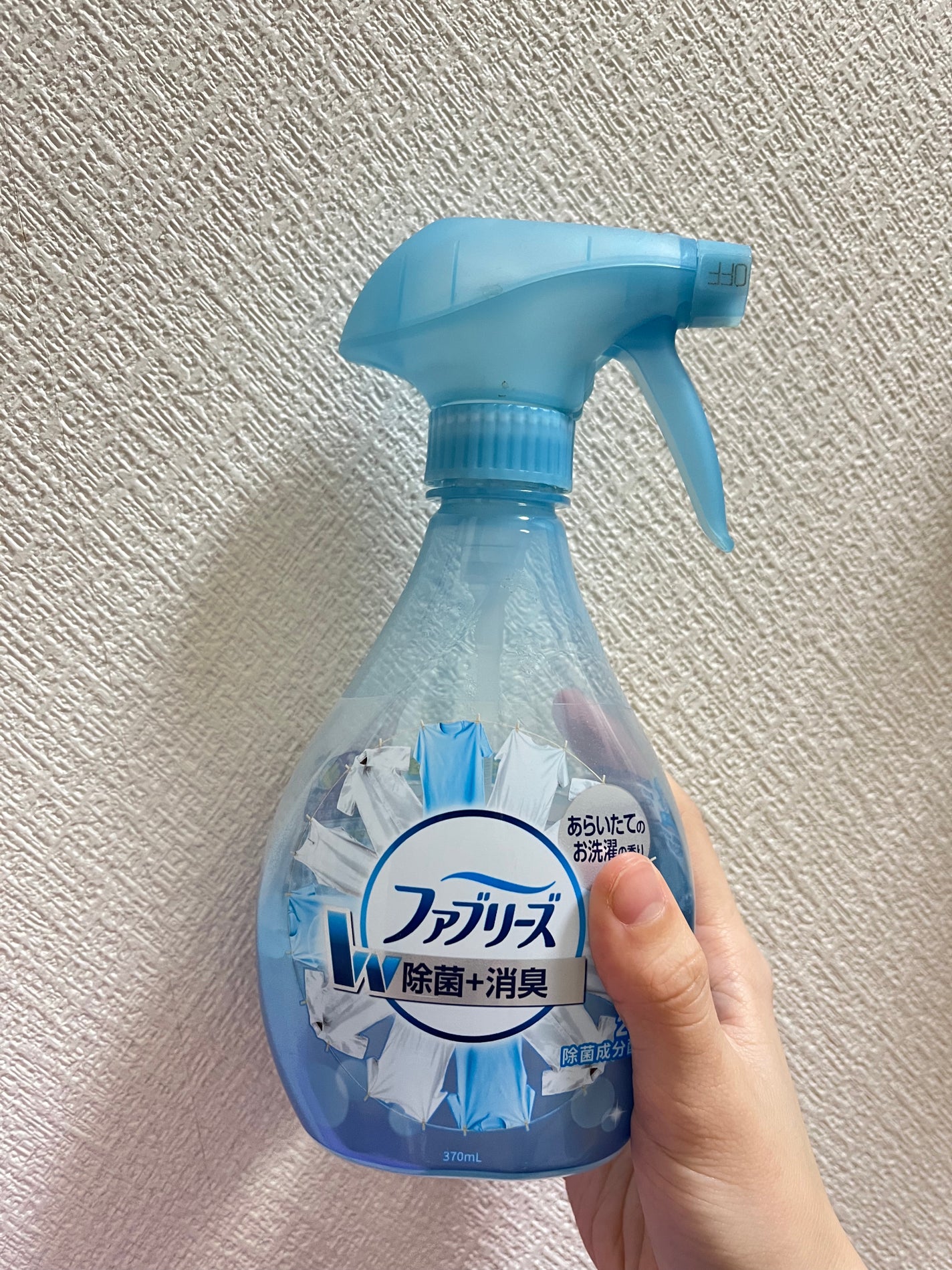 ファブリーズ あらいたてのお洗濯の香り/ファブリーズ/ファブリックミストを使ったクチコミ(1枚目)