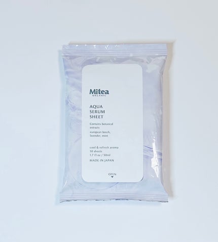 アクアセラムシートマスク/ミティア オーガニック/拭き取り化粧水を使ったクチコミ(2枚目)