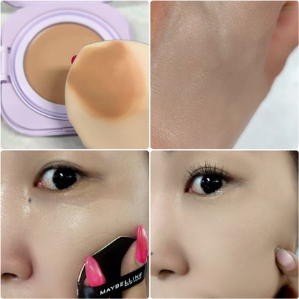 SPステイ クリームパクト ファンデーション/MAYBELLINE NEW YORK/クリーム・エマルジョンファンデーションを使ったクチコミ(3枚目)