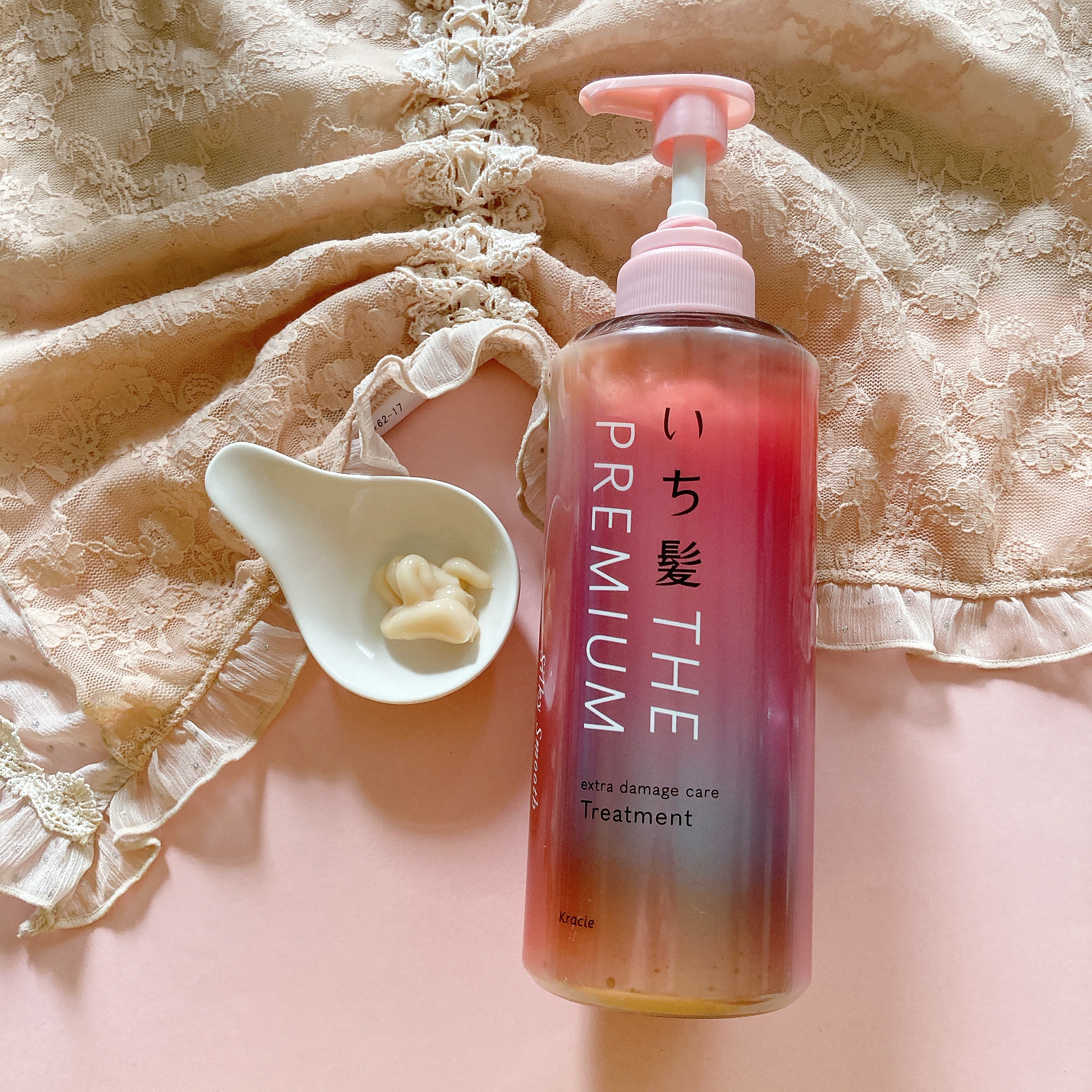 THE PREMIUM エクストラダメージケアシャンプー／トリートメント（シルキースムース）/いち髪/市販シャンプーを使ったクチコミ（3枚目）