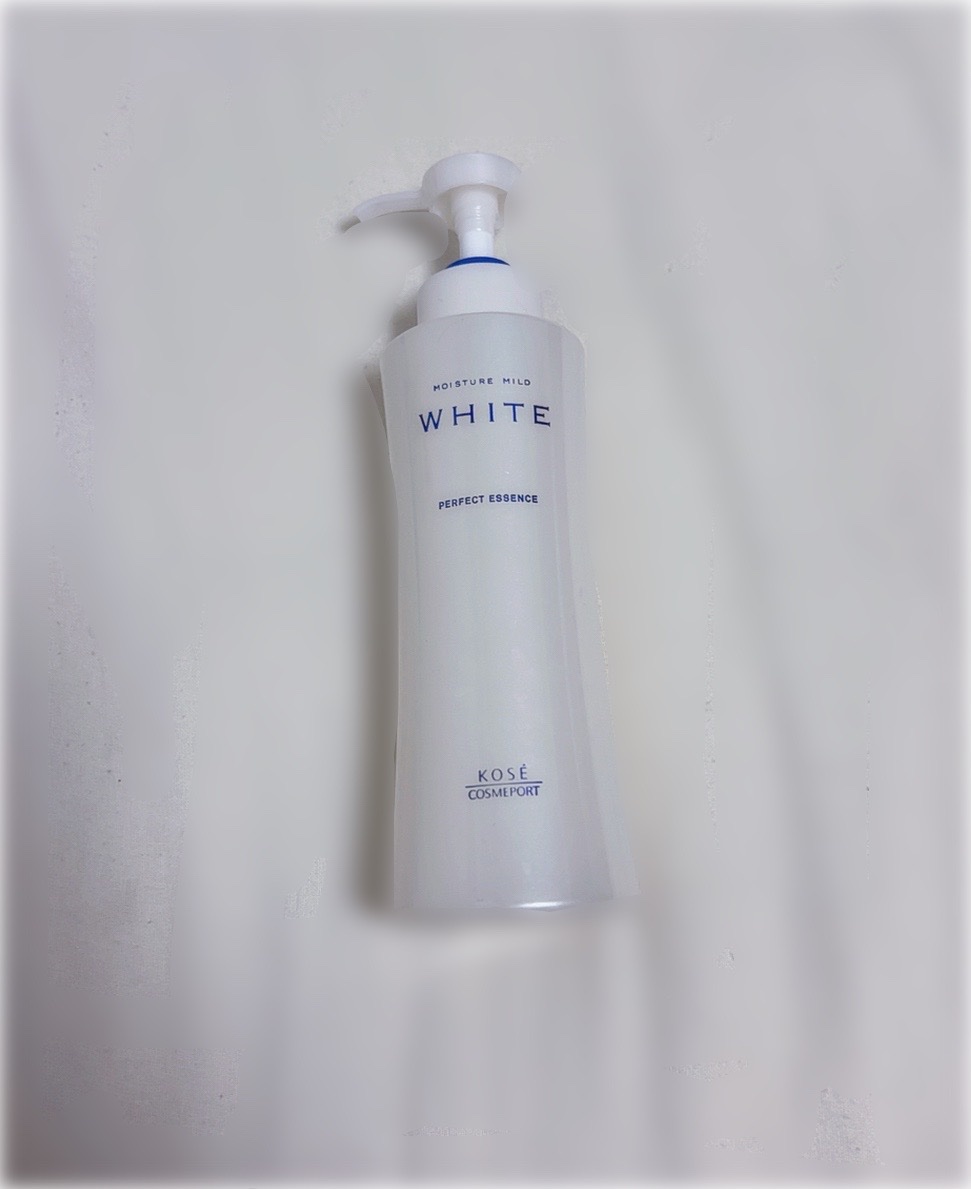 モイスチュアマイルド ホワイト モイスチュアマイルドホワイト パーフェクトエッセンスのクチコミ「 美白効果はいいと思いました！ですが正直顔に使うのはちょっと重いというか保湿しすぎというか‪🥲.....」（1枚目）