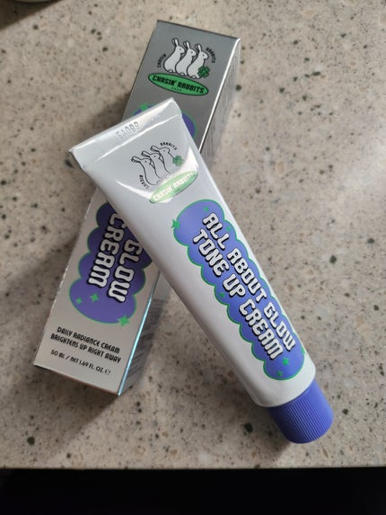 オールアバウトグロウトーンアップクリーム/CHASIN'RABBITS/化粧下地を使ったクチコミ(1枚目)