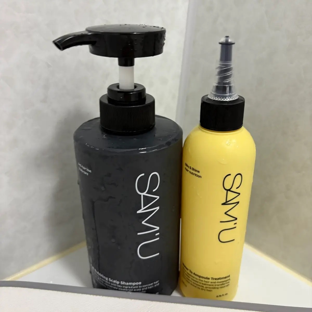 ウォータートゥーアンプルトリートメント/SAM'U/アウトバストリートメントを使ったクチコミ（1枚目）