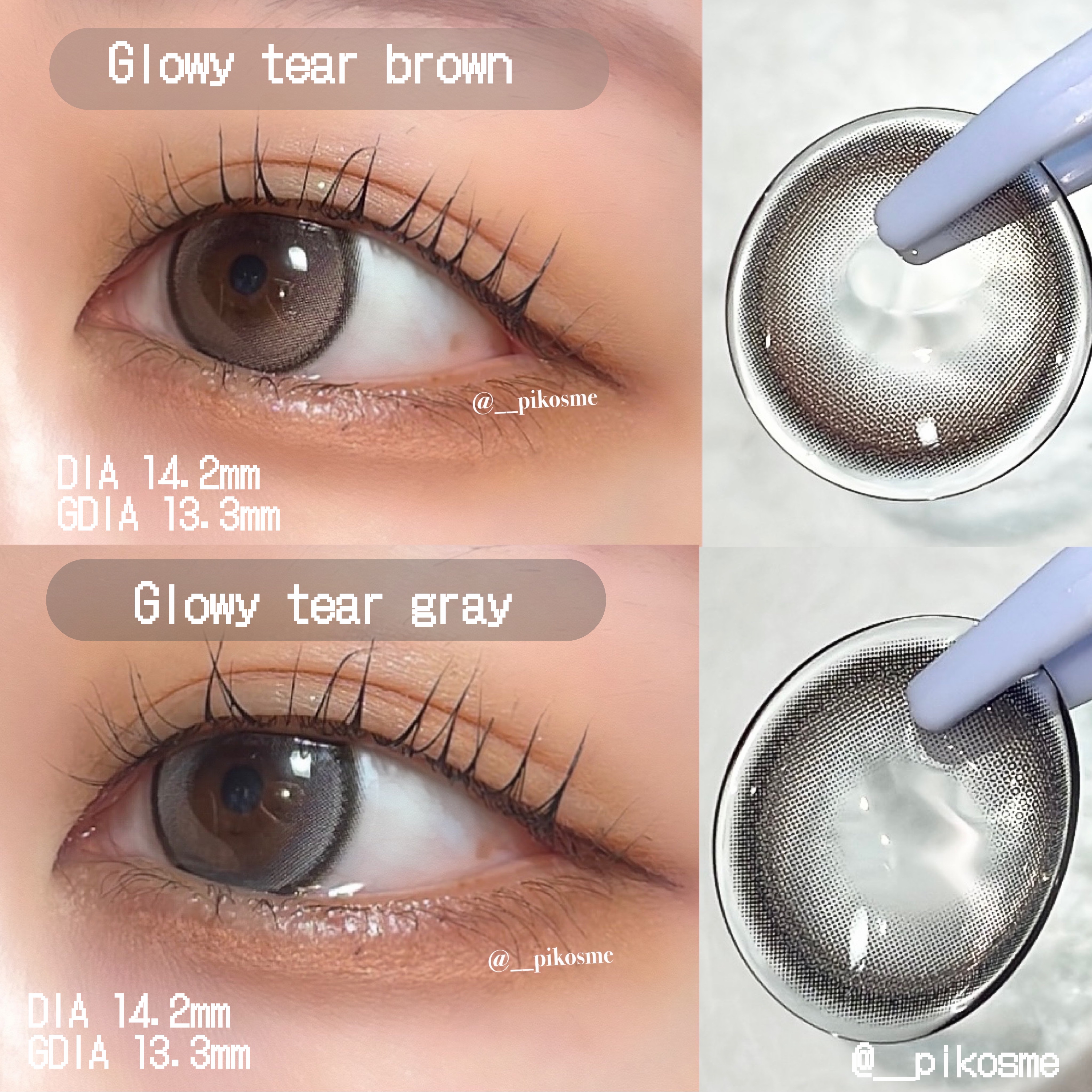 Double Tint 1day/OLENS/カラーコンタクトレンズを使ったクチコミ（3枚目）