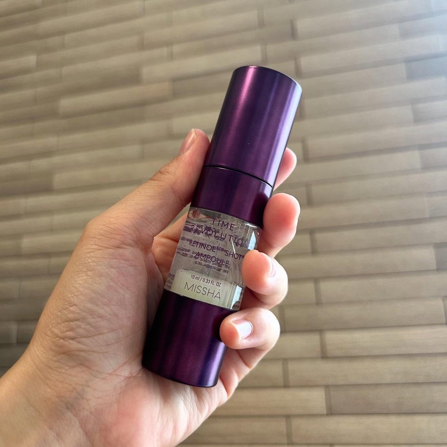 ミシャ タイムレボリューション レチ500ショット美容液/MISSHA/美容液を使ったクチコミ(5枚目)