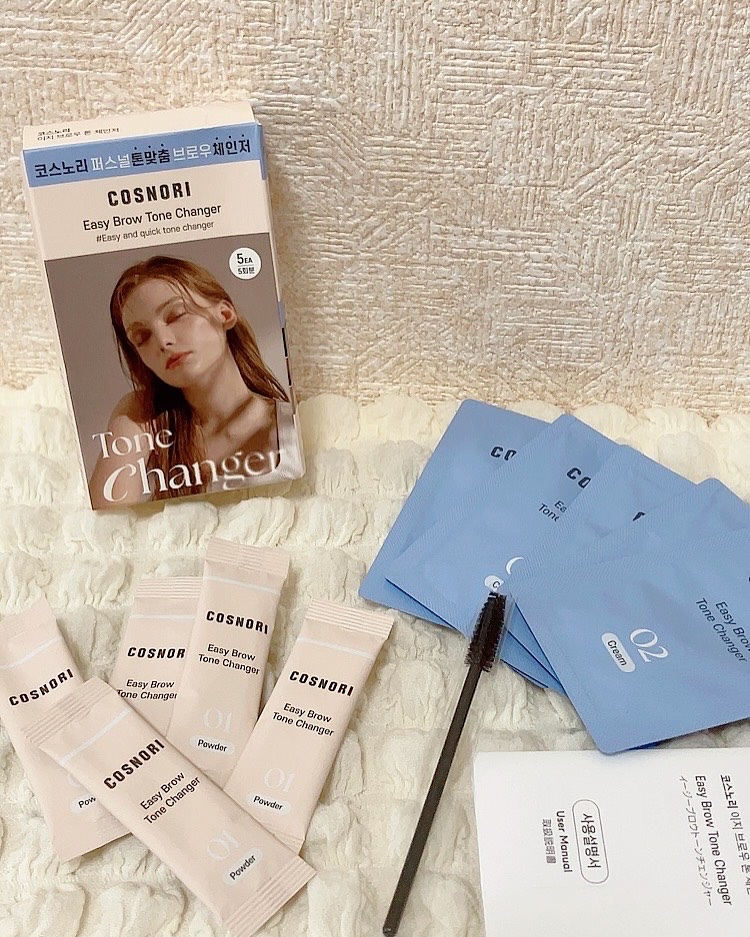 イージーブロウトーンチェンジャー/COSNORI/その他アイブロウを使ったクチコミ（3枚目）