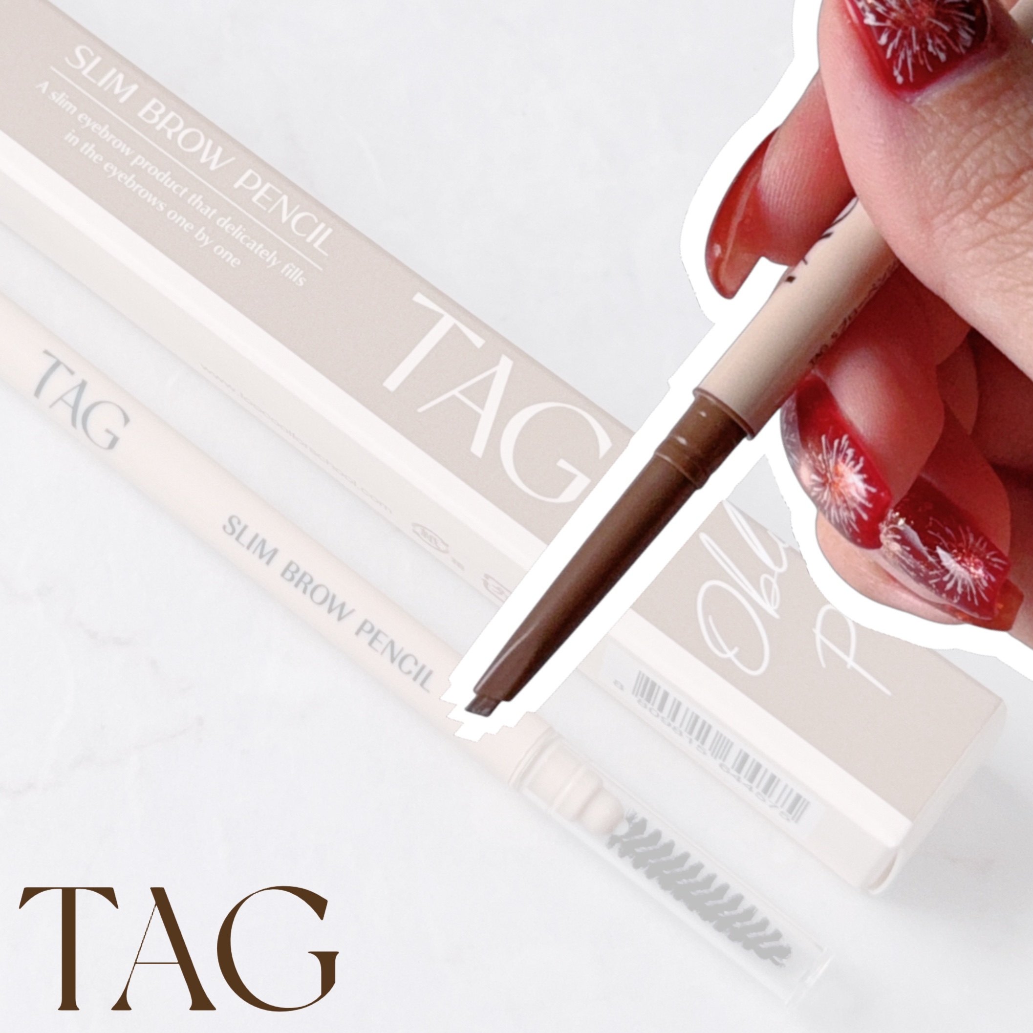 スリムブロウペンシル/TAG/アイブロウペンシルを使ったクチコミ（1枚目）
