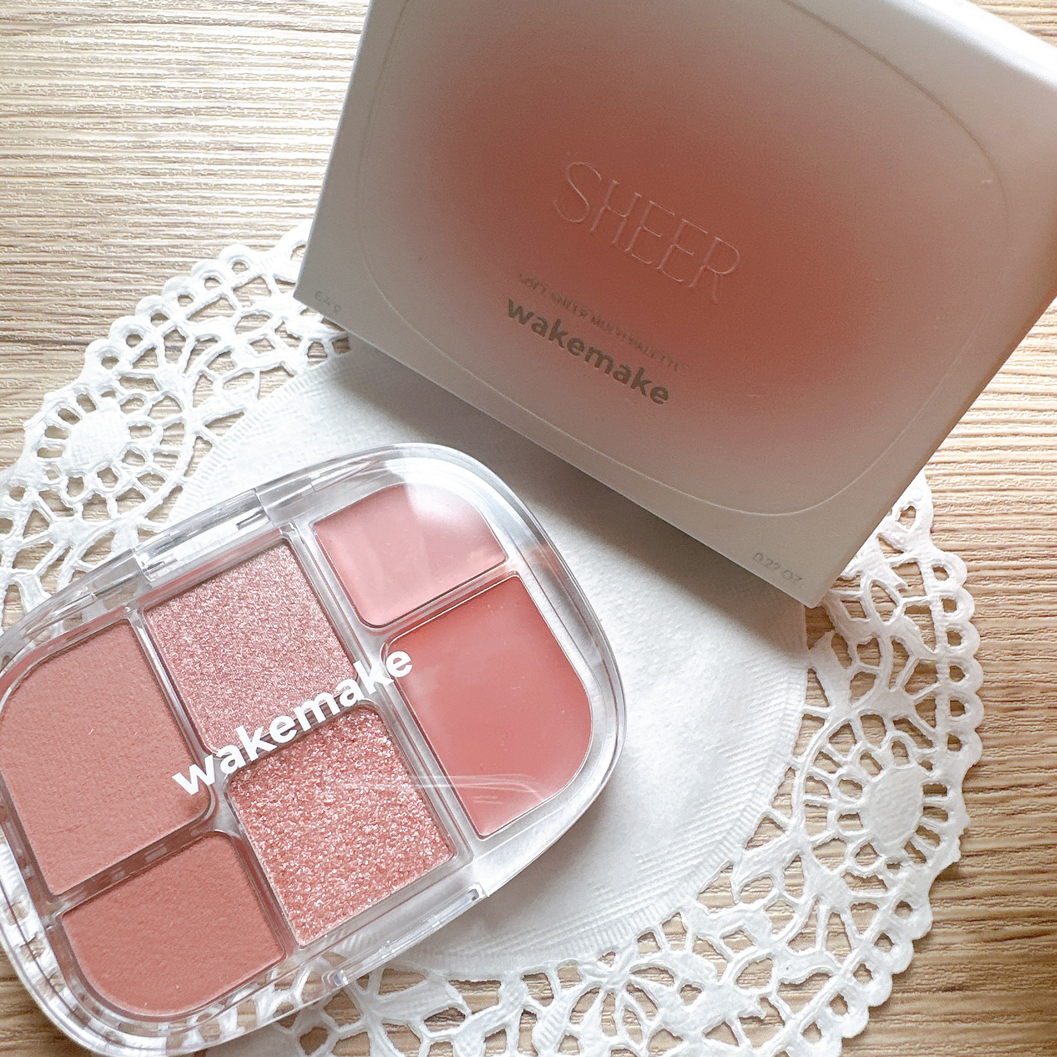 ソフトシアーマルチパレット/wakemake/アイシャドウパレットを使ったクチコミ（2枚目）